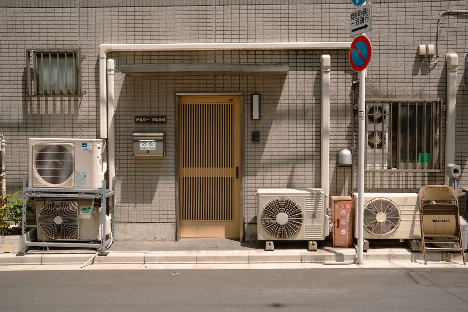 Outdoor air conditioner unit installation